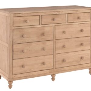 BD-2019 Cottage 9 Drawer Dresser - Thumbnail Image 2