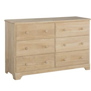 BD-5036 Jamestown Six Drawer Dresser - Thumbnail Image 2