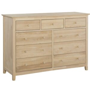BD-7019 Lancaster Nine Drawer Dresser - Thumbnail Image 2