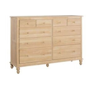 BD-2010 Cottage 10 Drawer Dresser - Thumbnail Image 2