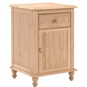 BD-2001 Cottage 1 Drawer / 1Door Nightstand