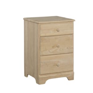 BD-5013 Jamestown Three Drawer Night Stand - Thumbnail Image 2