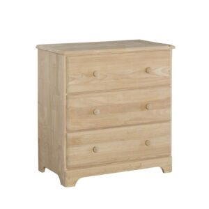 BD-5023 Jamestown Three Drawer Chest - Thumbnail Image 2