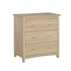 BD-7003 Lancaster Three Drawer Chest - Thumbnail Image 2