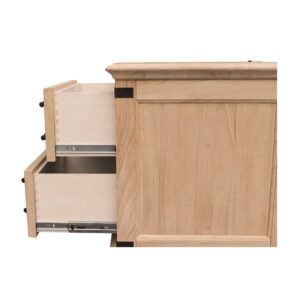 BD-9002 Farmhouse Chic Night Stand - Thumbnail Image 3