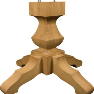 Round Base Turned Pedestal