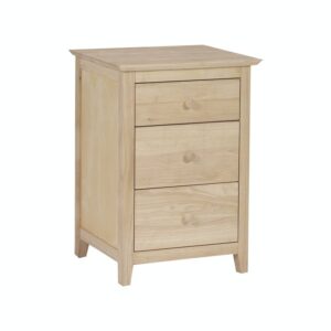 Lancaster 3-Drawer Nightstand