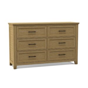 Sanibel 6-Drawer Dresser in Macchiato