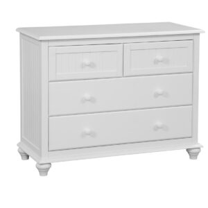 Cottage 3 Drawer Chest in Pure White
