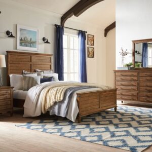 Pelican Farmhouse Queen Bed