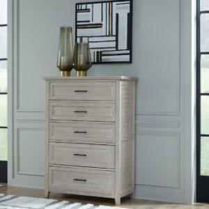 Sanibel 5-Drawer Chest in Macchiato