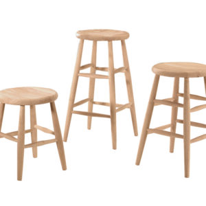 Inlet Scoop-Seat Counter Stool