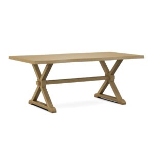 Indian River Live-Edge Trestle Table