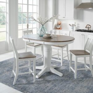 42" Butterfly-Leaf Dining Table (extends to 60), Ready to Ship