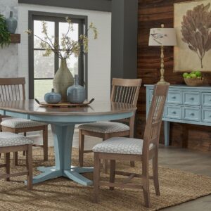 48" Butterfly-Leaf Dining Table (extends to 66), Ready to Ship