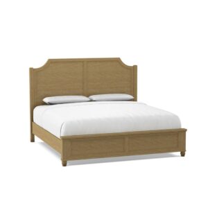 Vista King Panel Bed in Coal