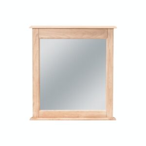 Cottage Mirror in Pure White