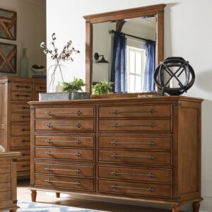 Pelican Farmhouse 6-Drawer Dresser