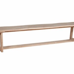 Indian River Live-Edge Bench