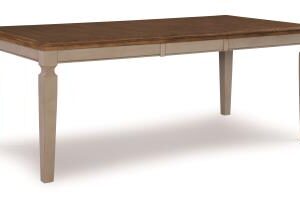 40x60 Vista Butterfly Extension Dining Table in Hickory and Stone (extends to 78), Ready to Ship