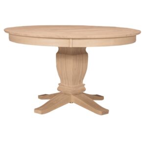 Avalon 52-Inch Round Pedestal Table - Thumbnail Image 2
