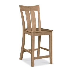 24-Inch Ava Stool in Honey, Ready to Ship