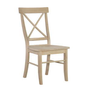 X-Back Chair in Gray, Ready to Ship