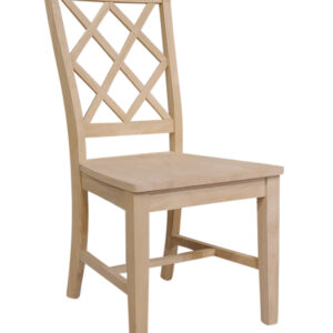 Lattice-Back Dining Chair