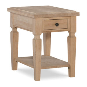 Vista End Table in Hickory, Ready to Ship