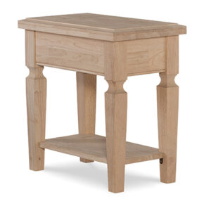 Vista Side Table in Hickory, Ready to Ship
