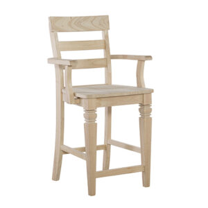 Java Counter Stool with Arms