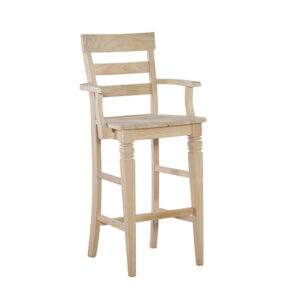 Java Bar Stool with Arms
