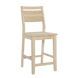 Aspen Panel-Back Counter Stool