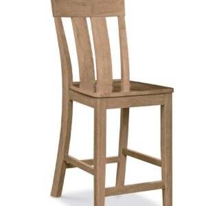 24-Inch Ava Stool in Honey, Ready to Ship