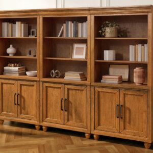Vista Bookcase in Hickory, Ready to Ship