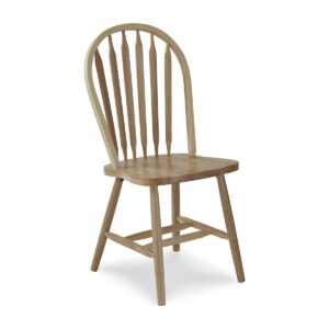 Arrowback Windsor Side Chair in Natural, Ready to Ship