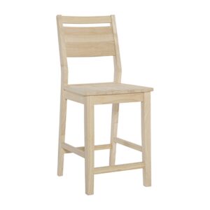 Aspen Panel-Back Counter Stool