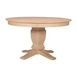 Avalon 52-Inch Round Pedestal Table