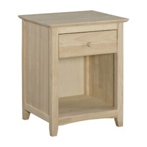 BD-7001 Lancaster One Drawer Nightstand