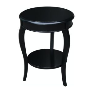 Cambria End Table in Black, Ready to Ship