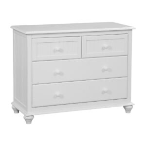 Cottage 3 Drawer Chest in Pure White