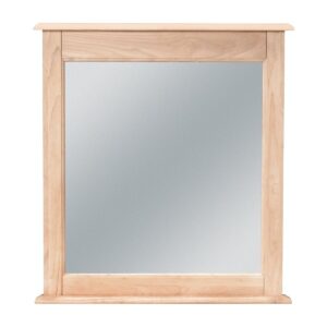 Cottage Mirror in Pure White