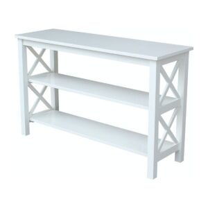 Hampton Sofa Table in White, Ready to Ship
