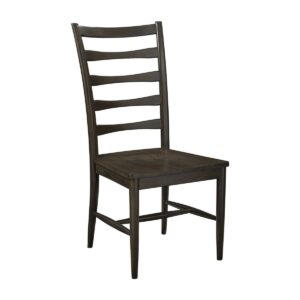 Haven Dining Chair in Coal, Ready to Ship