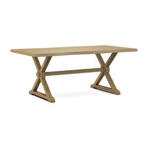 Indian River Live-Edge Trestle Table