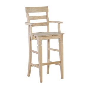 Java Bar Stool with Arms