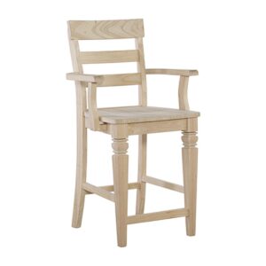 Java Counter Stool with Arms