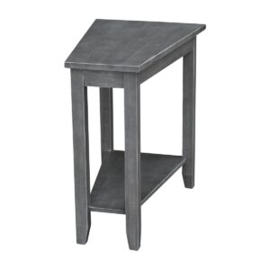 Keystone End Table in Heather Gray, Ready to Ship