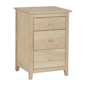 Lancaster 3-Drawer Nightstand