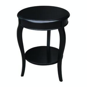 Cambria End Table in Black, Ready to Ship